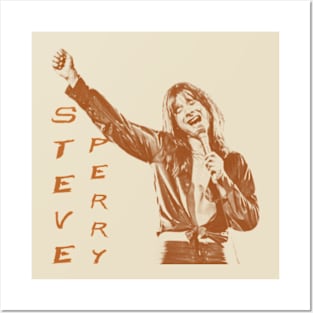 steve perry vintage retro Posters and Art